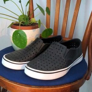Black "Miles" style Native shoes